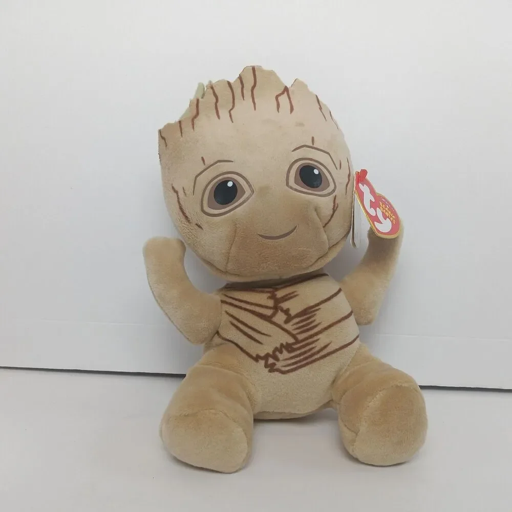 Ty Beanie Babies Groot Plush Marvel Guardians Of The Galaxy 7